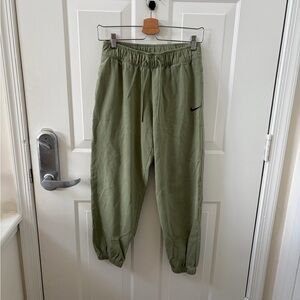 Nike Women’s Cotton Sage Green Joggers
